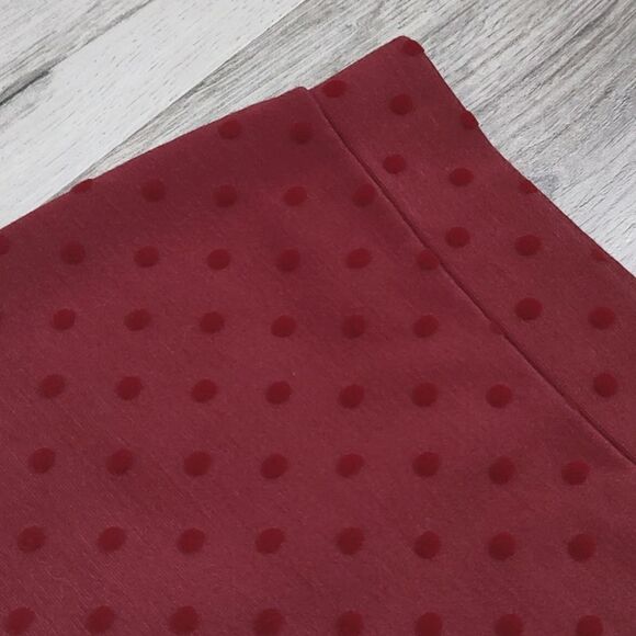 Women's Attitude Textured Polka Dot Size 4 Skirt - Picture 4 of 6